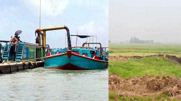 নবীনগরে বালু সিন্ডিকেটের হামলায় আহত গ্রামবাসী হাসপাতালে চিকিৎসাধীন