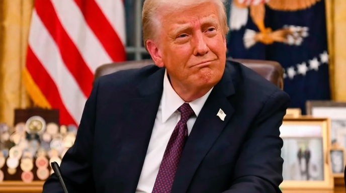 রাজনৈতিক সমাবেশে ভাষণ দিচ্ছেন ডোনাল্ড ট্রাম্প।