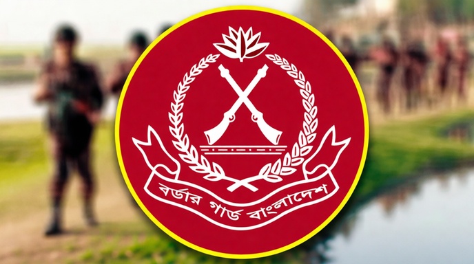 বিজিবি কর্তৃক জব্দকৃত ভারতীয় গরু