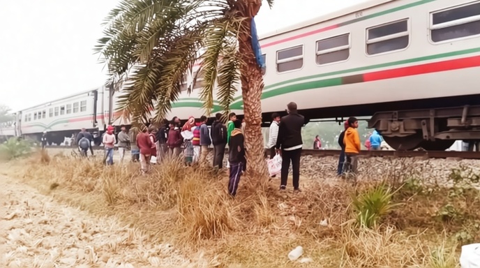 বরেন্দ্র এক্সপ্রেস ইঞ্জিন বিচ্ছিন্ন