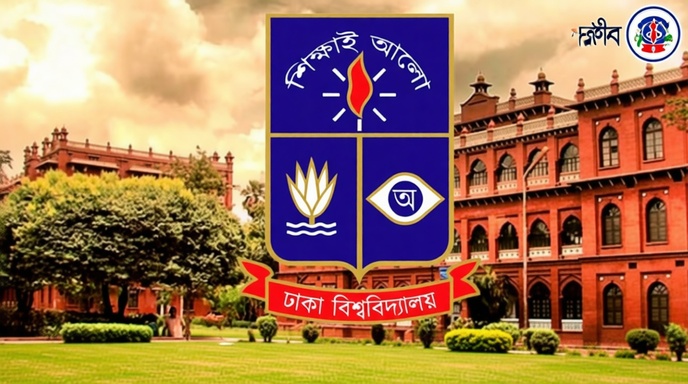 ঢাকা বিশ্ববিদ্যালয়ের ভর্তি প্রক্রিয়ার জন্য অপেক্ষমান শিক্ষার্থীদের প্রতীকী চিত্র