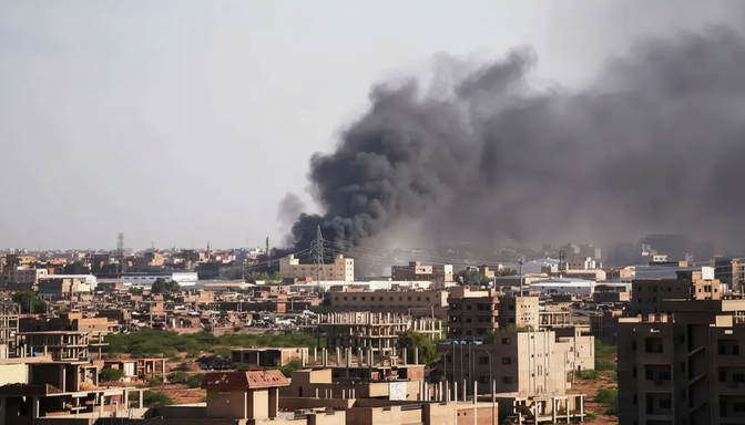 সুদানের বাজারে ড্রোন হামলার ধ্বংসলীলা