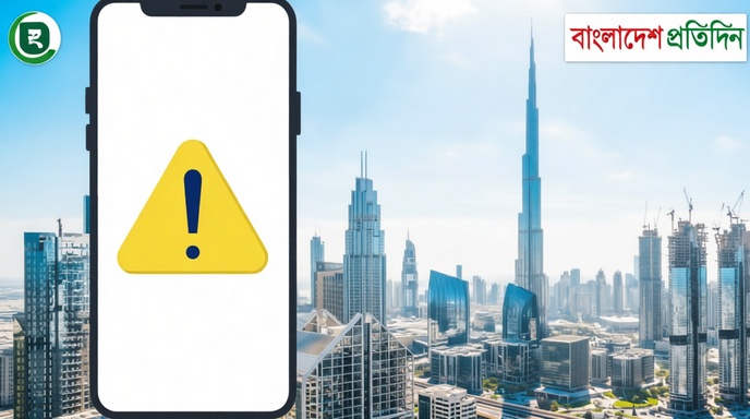 হাই অ্যালার্টের সময় দুবাইয়ের আকাশসীমা
