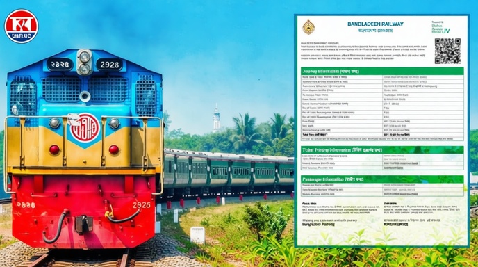 বাংলাদেশে ট্রেনে যাত্রীদের ভিড়