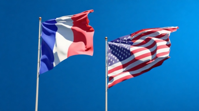 প্যারিসের আইফেল টাওয়ার এবং কূটনৈতিক দপ্তরের প্রতীকী ছবি