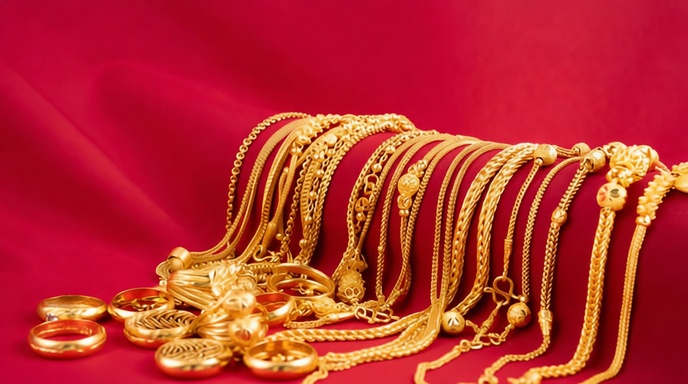 বাংলাদেশের বাজারে স্বর্ণালঙ্কারের রেকর্ড দাম বৃদ্ধির প্রতীকী চিত্র