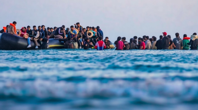 ভূমধ্যসাগরে টহলরত ইতালীয় নৌবাহিনী