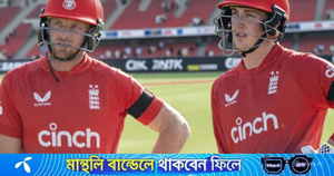 জস বাটলার ও ইংল্যান্ড অধিনায়ক হ্যারি ব্রুক