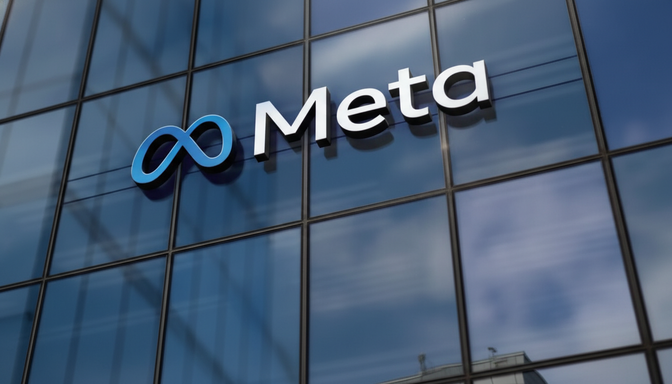 অস্ট্রেলিয়ার পতাকার পটভূমিতে মেটার লোগো যা সামাজিক যোগাযোগ মাধ্যম নিষেধাজ্ঞাকে নির্দেশ করছে