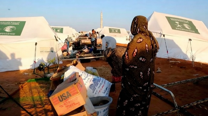 সুদানে বেসামরিক নাগরিকদের ওপর আরএসএফের ড্রোন হামলার দৃশ্য