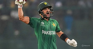 টি-টোয়েন্টি বিশ্বকাপে সেঞ্চুরি উদযাপনে সাহিবজাদা ফারহান