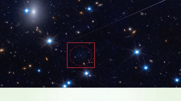 মহাকাশে রহস্যময় অদৃশ্য গ্যালাক্সি সিডিজি-২