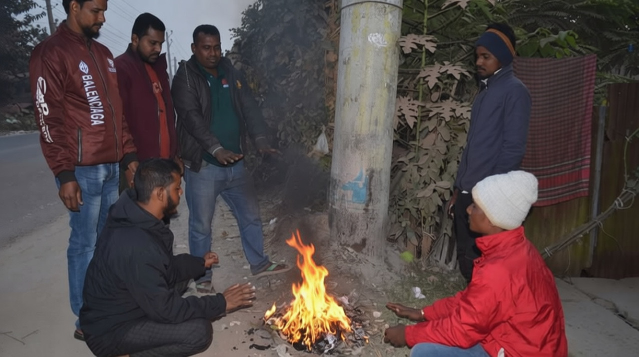 যশোরে মৌসুমের সর্বনিম্ন তাপমাত্রা, জনজীবন বিপর্যস্ত