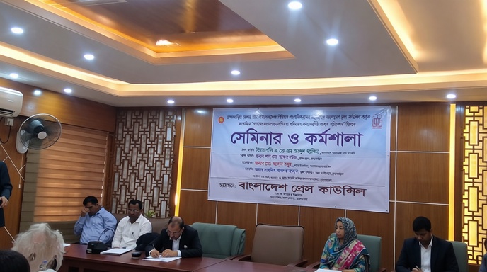 ব্রাহ্মণবাড়িয়ায় সাংবাদিকতা বিষয়ক সেমিনার