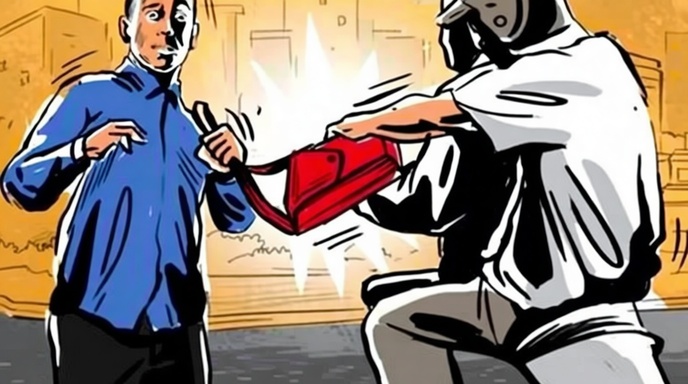 ছিনতাই রোধে রাজধানীর ব্যস্ত রাস্তায় পুলিশের টহল।