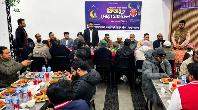 লিসবনে টাঙ্গাইল কমিউনিটির ইফতার মাহফিল